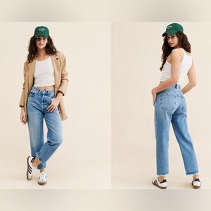 AGOLDE 90’s High-Rise Cropped Jeans